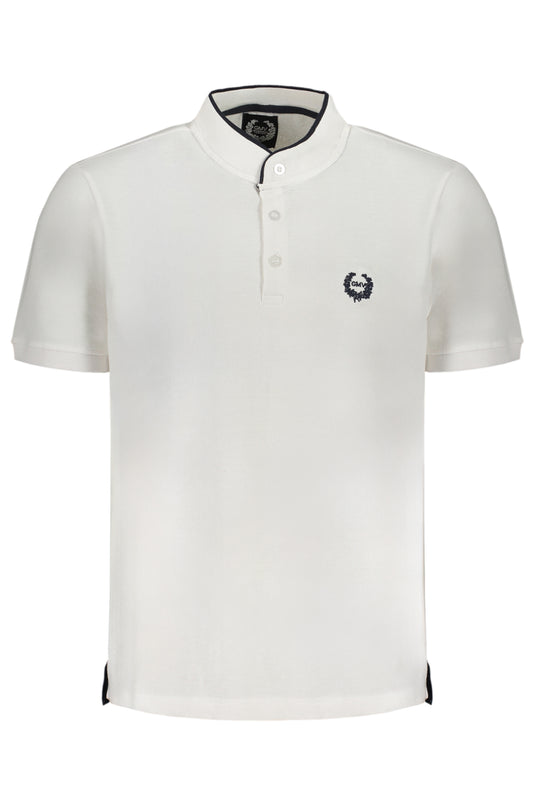 GIAN MARCO VENTURI POLO MANICHE CORTE UOMO BIANCO
