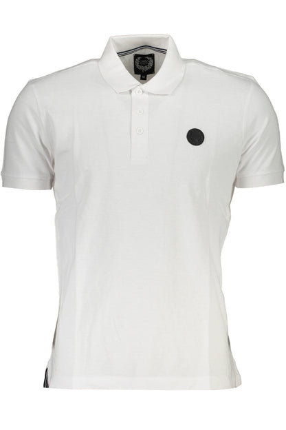 GIAN MARCO VENTURI POLO MANICHE CORTE UOMO BIANCO