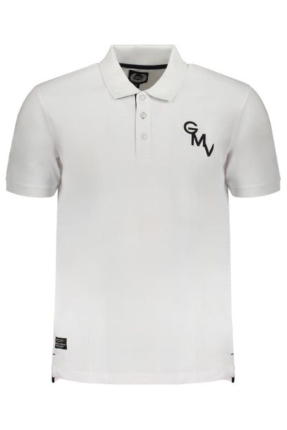 GIAN MARCO VENTURI POLO MANICHE CORTE UOMO BIANCO