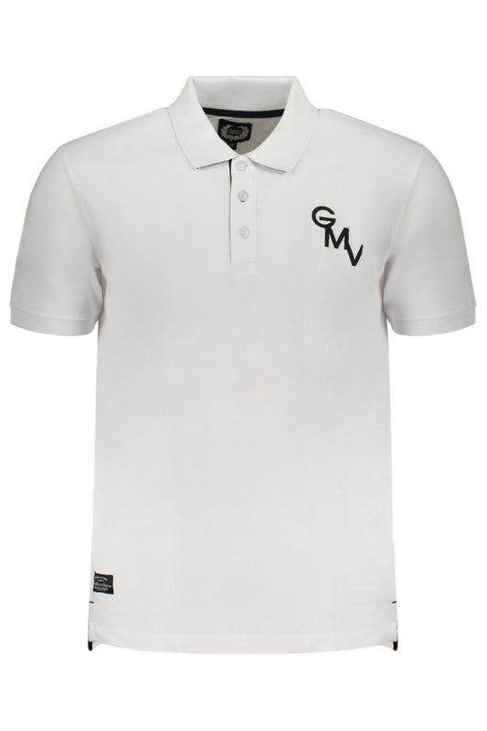 GIAN MARCO VENTURI POLO MANICHE CORTE UOMO BIANCO