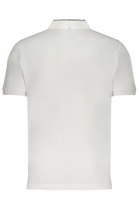 GIAN MARCO VENTURI POLO MANICHE CORTE UOMO BIANCO