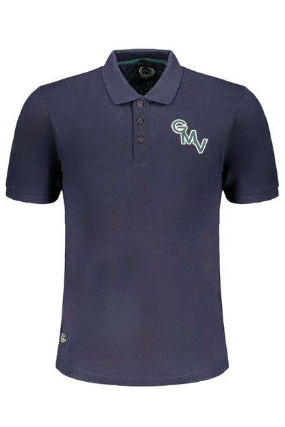 GIAN MARCO VENTURI POLO MANICHE CORTE UOMO BLU