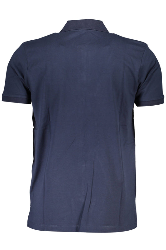 GIAN MARCO VENTURI POLO MANICHE CORTE UOMO BLU