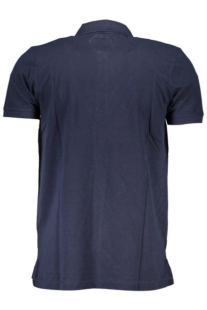 GIAN MARCO VENTURI POLO MANICHE CORTE UOMO BLU