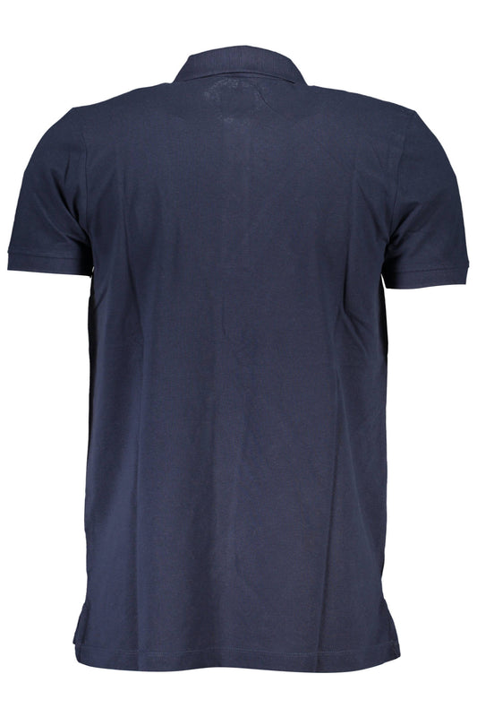 GIAN MARCO VENTURI POLO MANICHE CORTE UOMO BLU