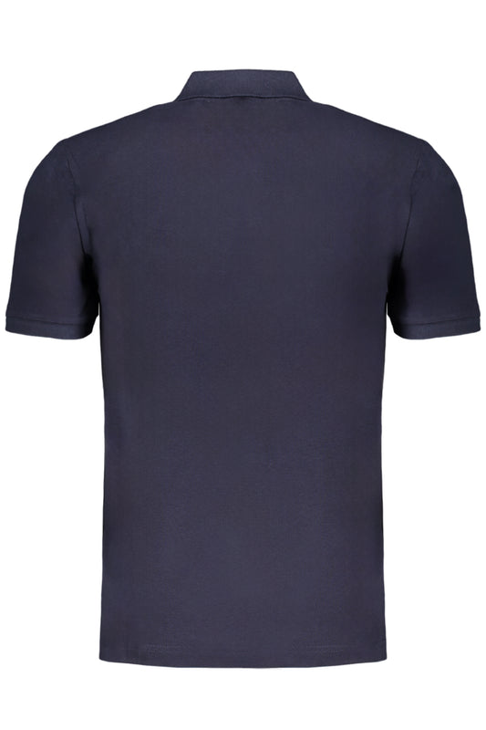 GIAN MARCO VENTURI POLO MANICHE CORTE UOMO BLU