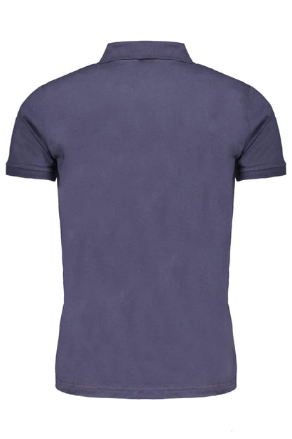 GIAN MARCO VENTURI POLO MANICHE CORTE UOMO BLU