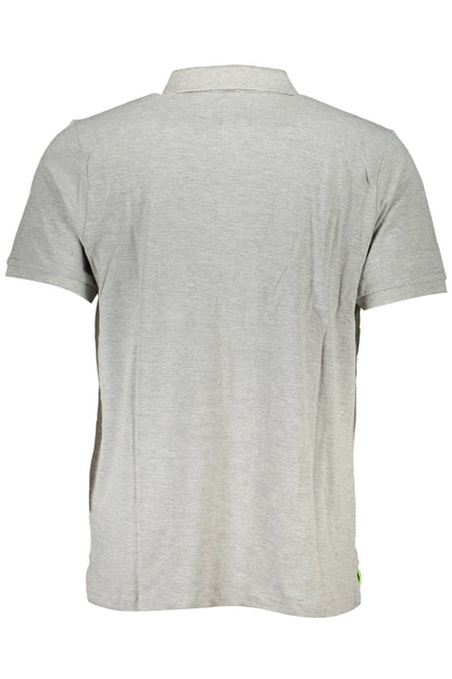 GIAN MARCO VENTURI POLO MANICHE CORTE UOMO GRIGIO