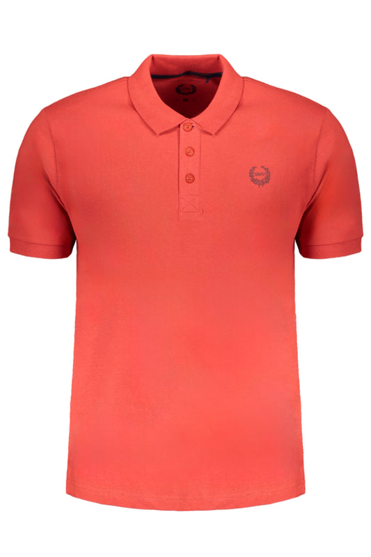 GIAN MARCO VENTURI POLO MANICHE CORTE UOMO ROSSO