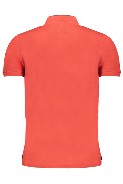 GIAN MARCO VENTURI POLO MANICHE CORTE UOMO ROSSO