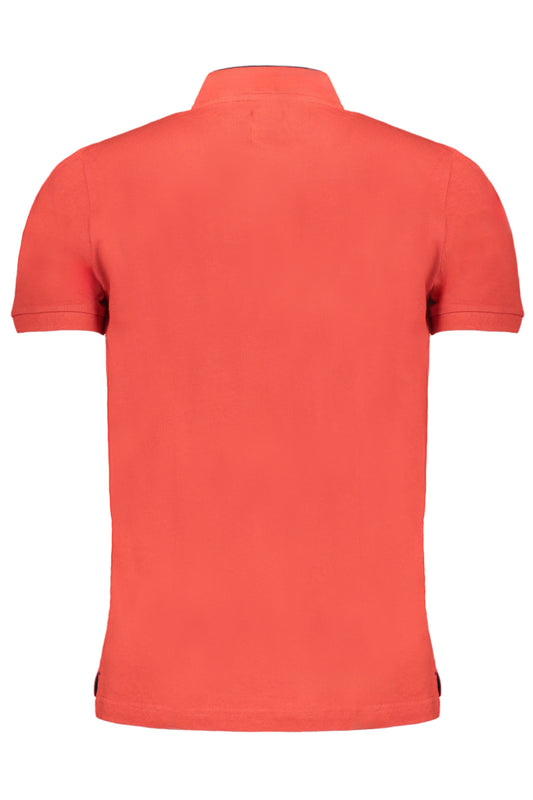 GIAN MARCO VENTURI POLO MANICHE CORTE UOMO ROSSO