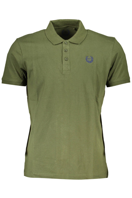 GIAN MARCO VENTURI POLO MANICHE CORTE UOMO VERDE