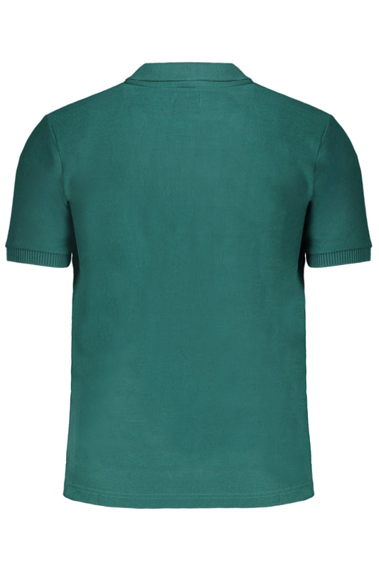 GIAN MARCO VENTURI POLO MANICHE CORTE UOMO VERDE