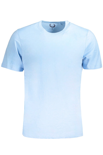GIAN MARCO VENTURI T-SHIRT MANICHE CORTE UOMO AZZURRO