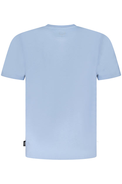 GIAN MARCO VENTURI T-SHIRT MANICHE CORTE UOMO AZZURRO