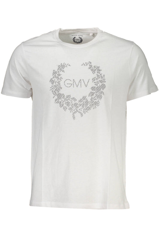 GIAN MARCO VENTURI T-SHIRT MANICHE CORTE UOMO BIANCO