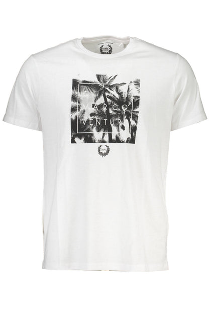 GIAN MARCO VENTURI T-SHIRT MANICHE CORTE UOMO BIANCO