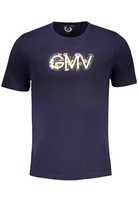 GIAN MARCO VENTURI T-SHIRT MANICHE CORTE UOMO BLU