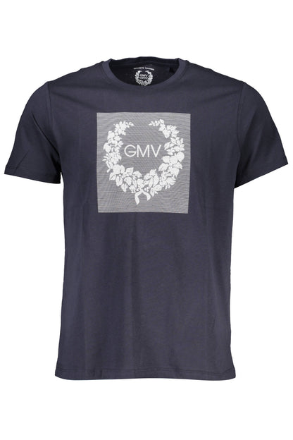 GIAN MARCO VENTURI T-SHIRT MANICHE CORTE UOMO BLU
