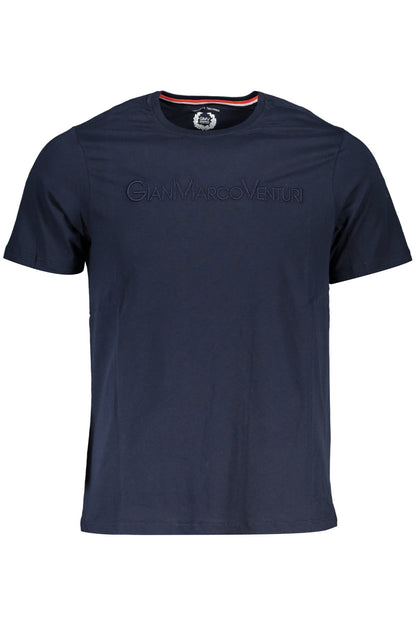 GIAN MARCO VENTURI T-SHIRT MANICHE CORTE UOMO BLU