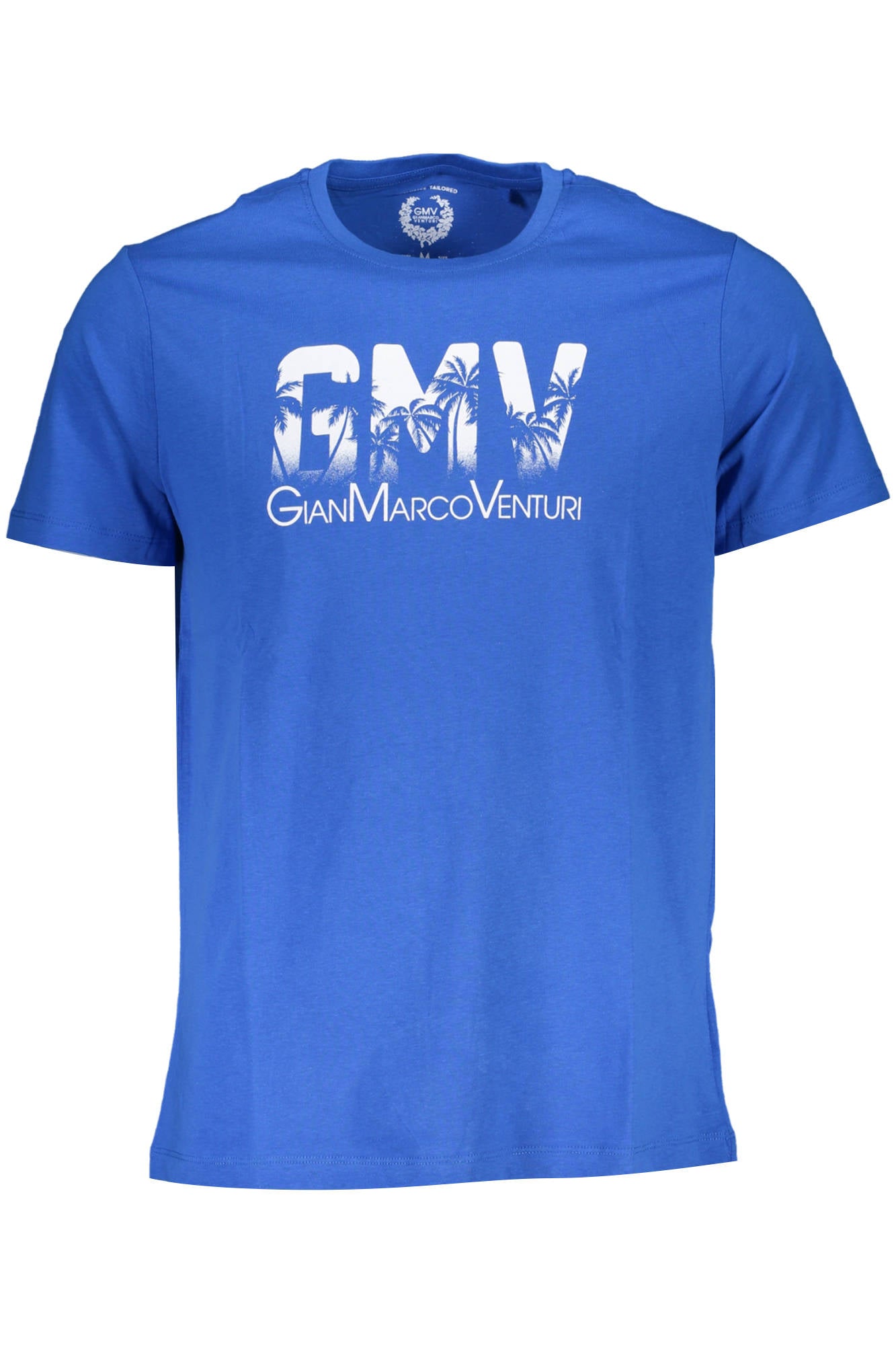 GIAN MARCO VENTURI T-SHIRT MANICHE CORTE UOMO BLU