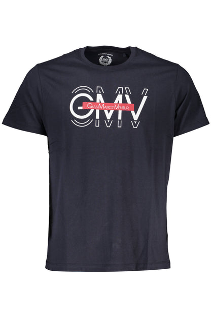 GIAN MARCO VENTURI T-SHIRT MANICHE CORTE UOMO BLU