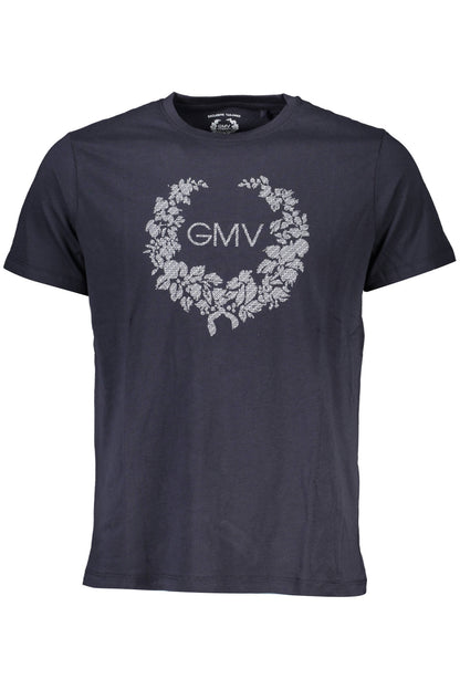 GIAN MARCO VENTURI T-SHIRT MANICHE CORTE UOMO BLU