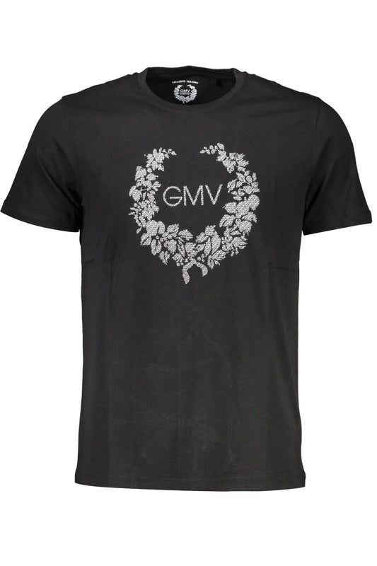 GIAN MARCO VENTURI T-SHIRT MANICHE CORTE UOMO NERO