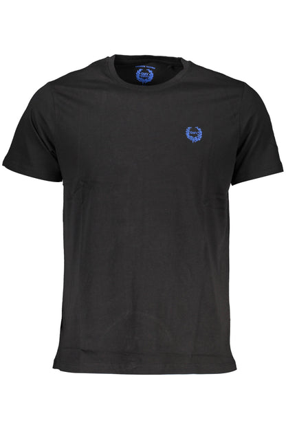 GIAN MARCO VENTURI T-SHIRT MANICHE CORTE UOMO NERO
