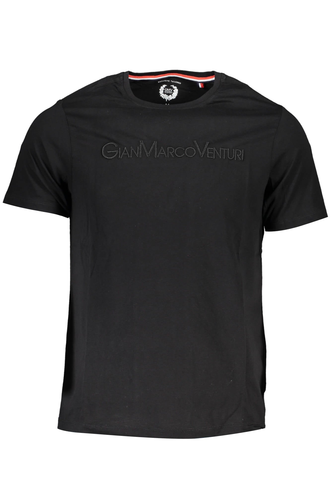 GIAN MARCO VENTURI T-SHIRT MANICHE CORTE UOMO NERO