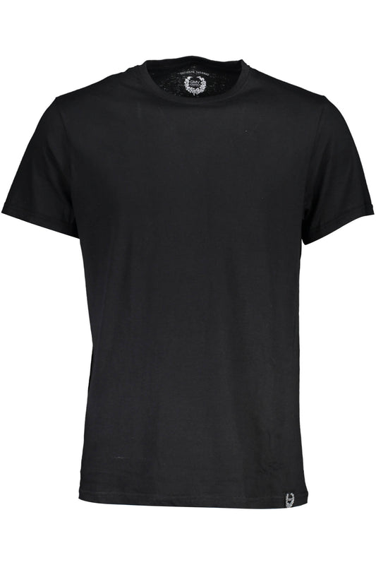 GIAN MARCO VENTURI T-SHIRT MANICHE CORTE UOMO NERO