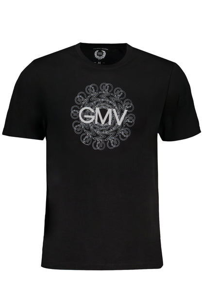 GIAN MARCO VENTURI T-SHIRT MANICHE CORTE UOMO NERO