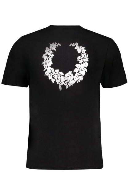 GIAN MARCO VENTURI T-SHIRT MANICHE CORTE UOMO NERO