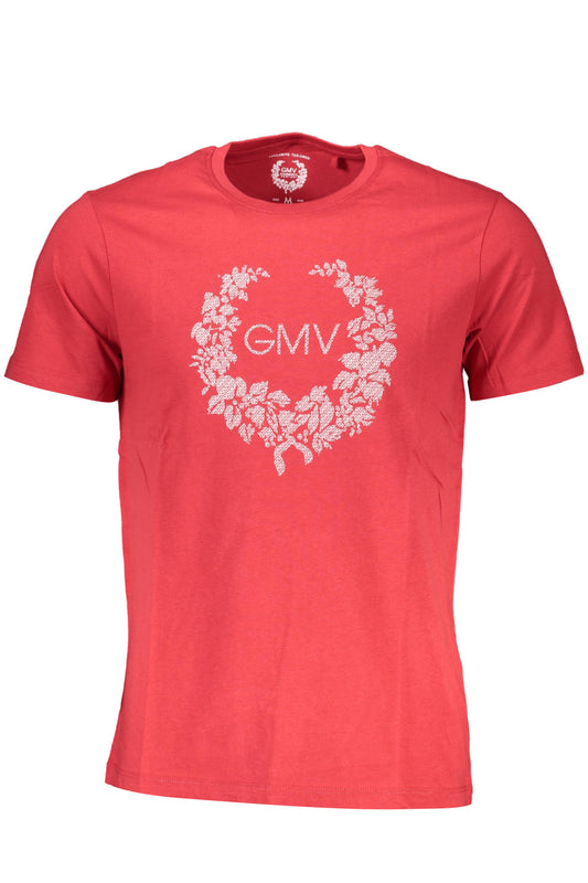GIAN MARCO VENTURI T-SHIRT MANICHE CORTE UOMO ROSSO