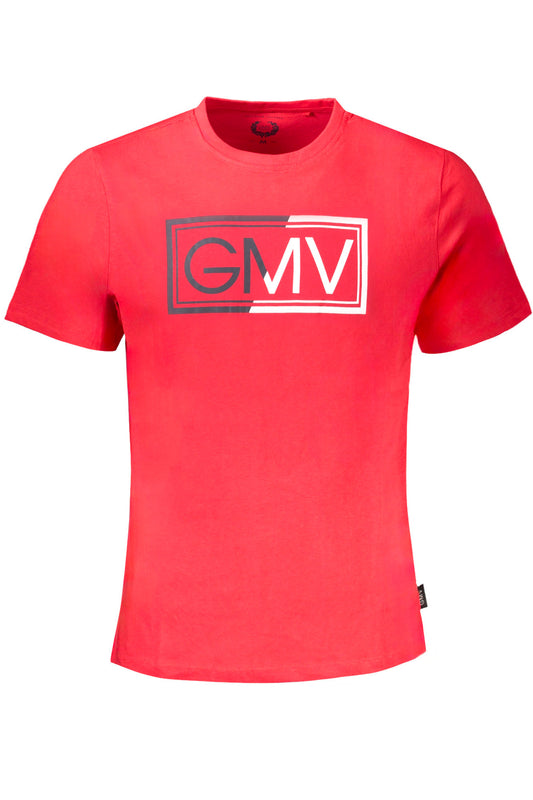 GIAN MARCO VENTURI T-SHIRT MANICHE CORTE UOMO ROSSO