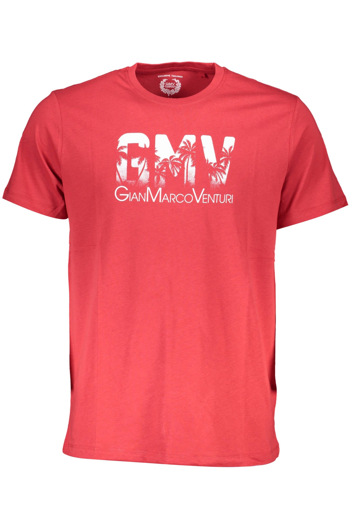 GIAN MARCO VENTURI T-SHIRT MANICHE CORTE UOMO ROSSO