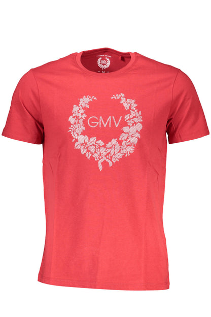GIAN MARCO VENTURI T-SHIRT MANICHE CORTE UOMO ROSSO