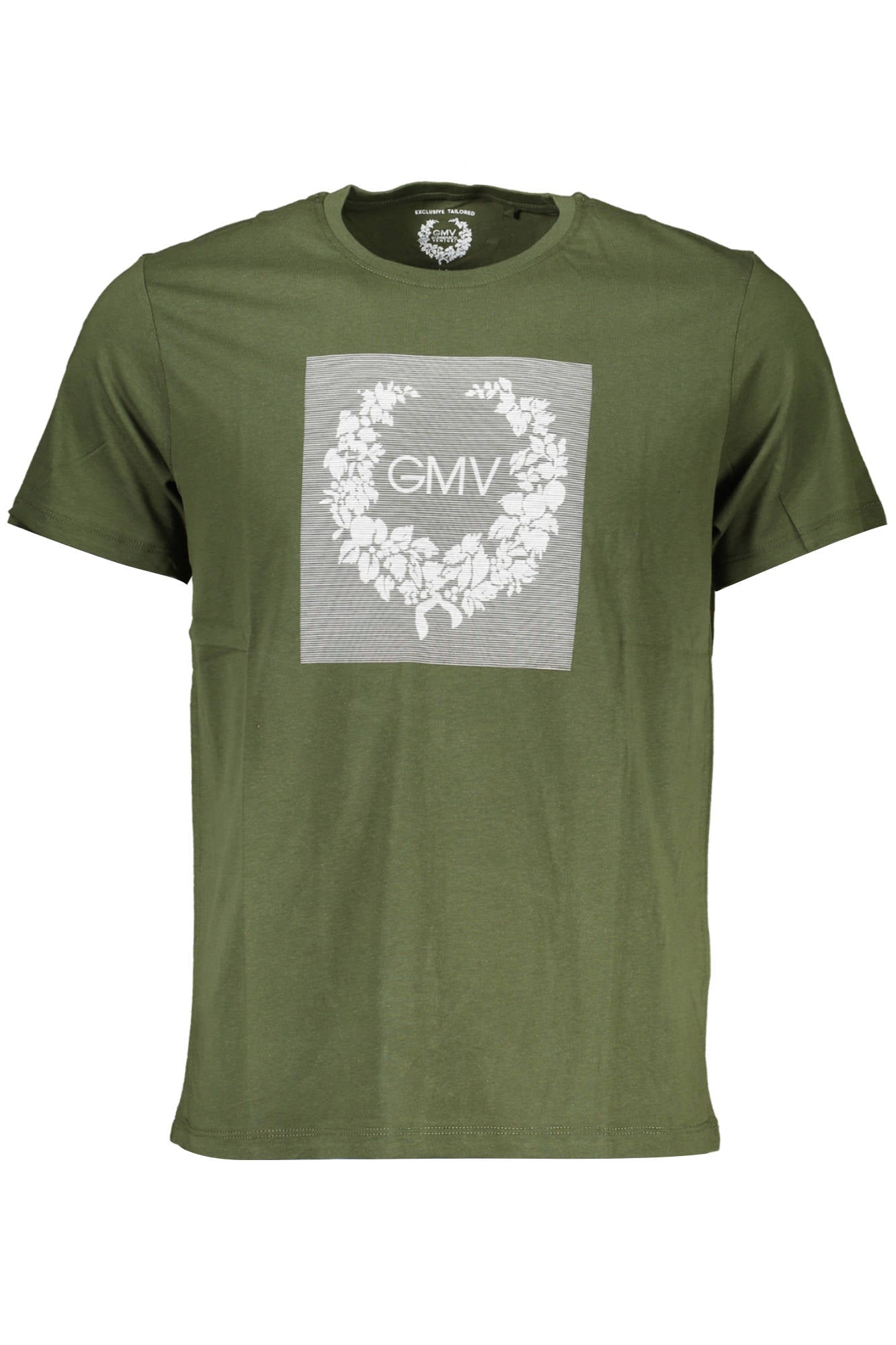 GIAN MARCO VENTURI T-SHIRT MANICHE CORTE UOMO VERDE