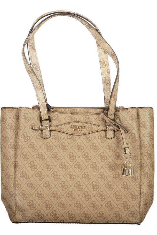 GUESS JEANS BORSA DONNA BEIGE