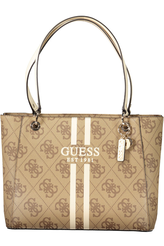 GUESS JEANS BORSA DONNA BEIGE