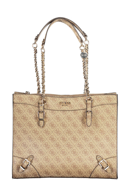 GUESS JEANS BORSA DONNA BEIGE