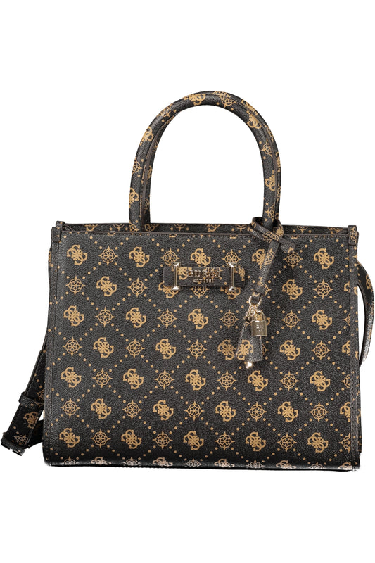 GUESS JEANS BORSA DONNA MARRONE