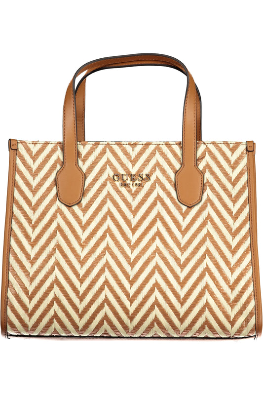 GUESS JEANS BORSA DONNA MARRONE