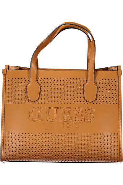 GUESS JEANS BORSA DONNA MARRONE