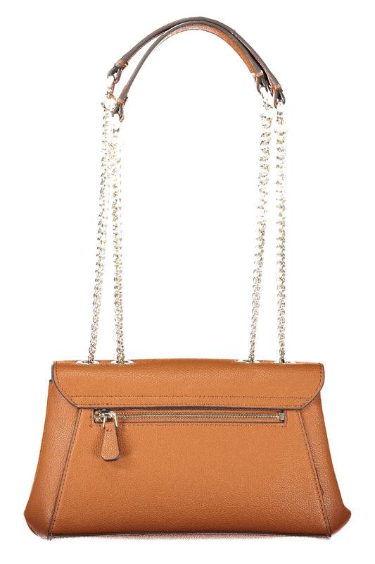 GUESS JEANS BORSA DONNA MARRONE