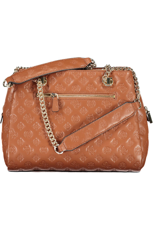 GUESS JEANS BORSA DONNA MARRONE
