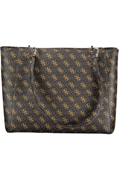 GUESS JEANS BORSA DONNA MARRONE