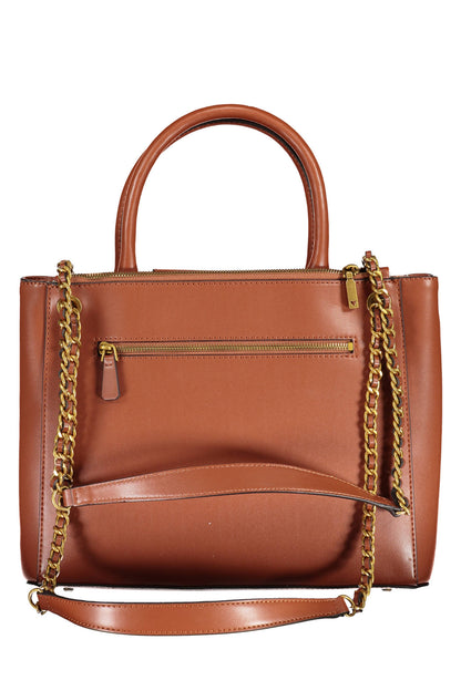 GUESS JEANS BORSA DONNA MARRONE