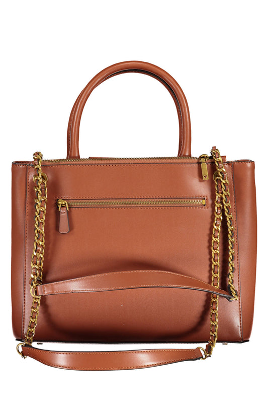 GUESS JEANS BORSA DONNA MARRONE