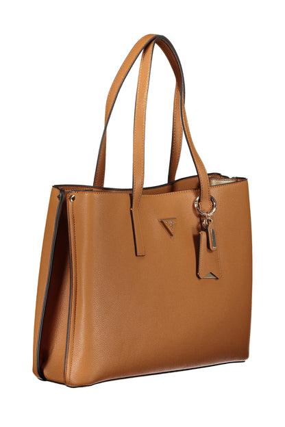 GUESS JEANS BORSA DONNA MARRONE